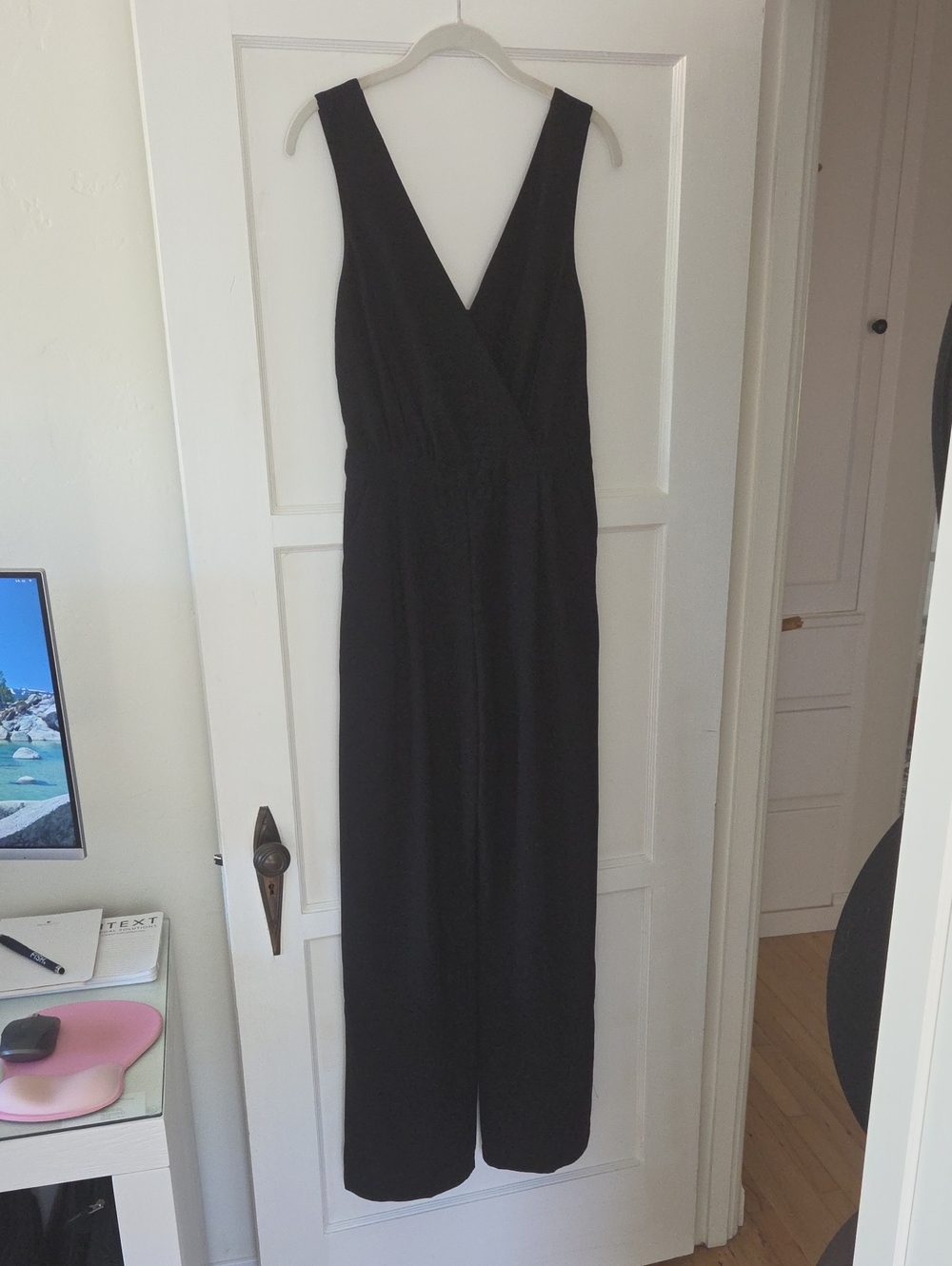 Lulu's Black Wide-Leg Jumpsuit
